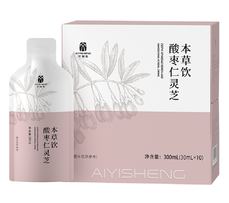 Sour Jujube Seed & Lingzhi Mushroom Herbal Drink 酸枣仁灵芝本草饮