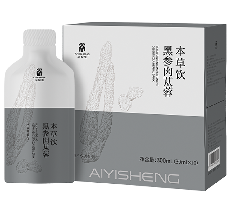 Black Ginseng & Cistanche Herbal Drink 黑参肉苁蓉本草饮