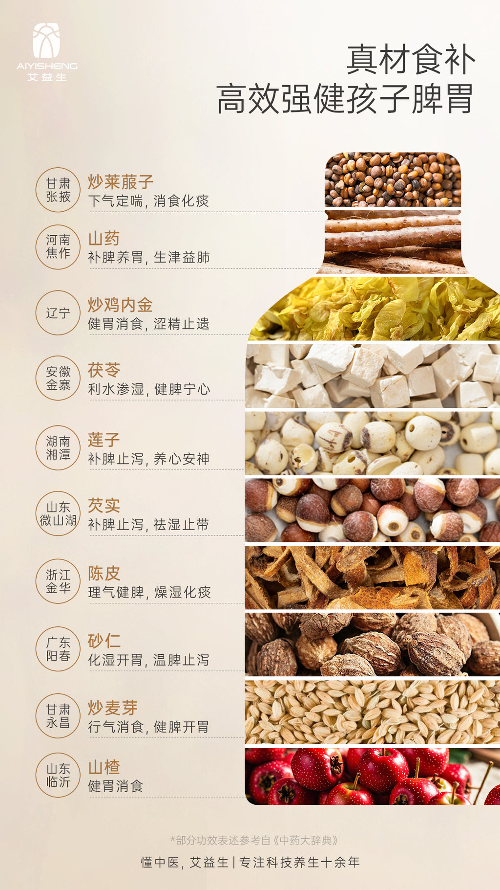 AYS Herbal Drink: Chinese Yam & Radish Seed 山藥萊菔子本草飲