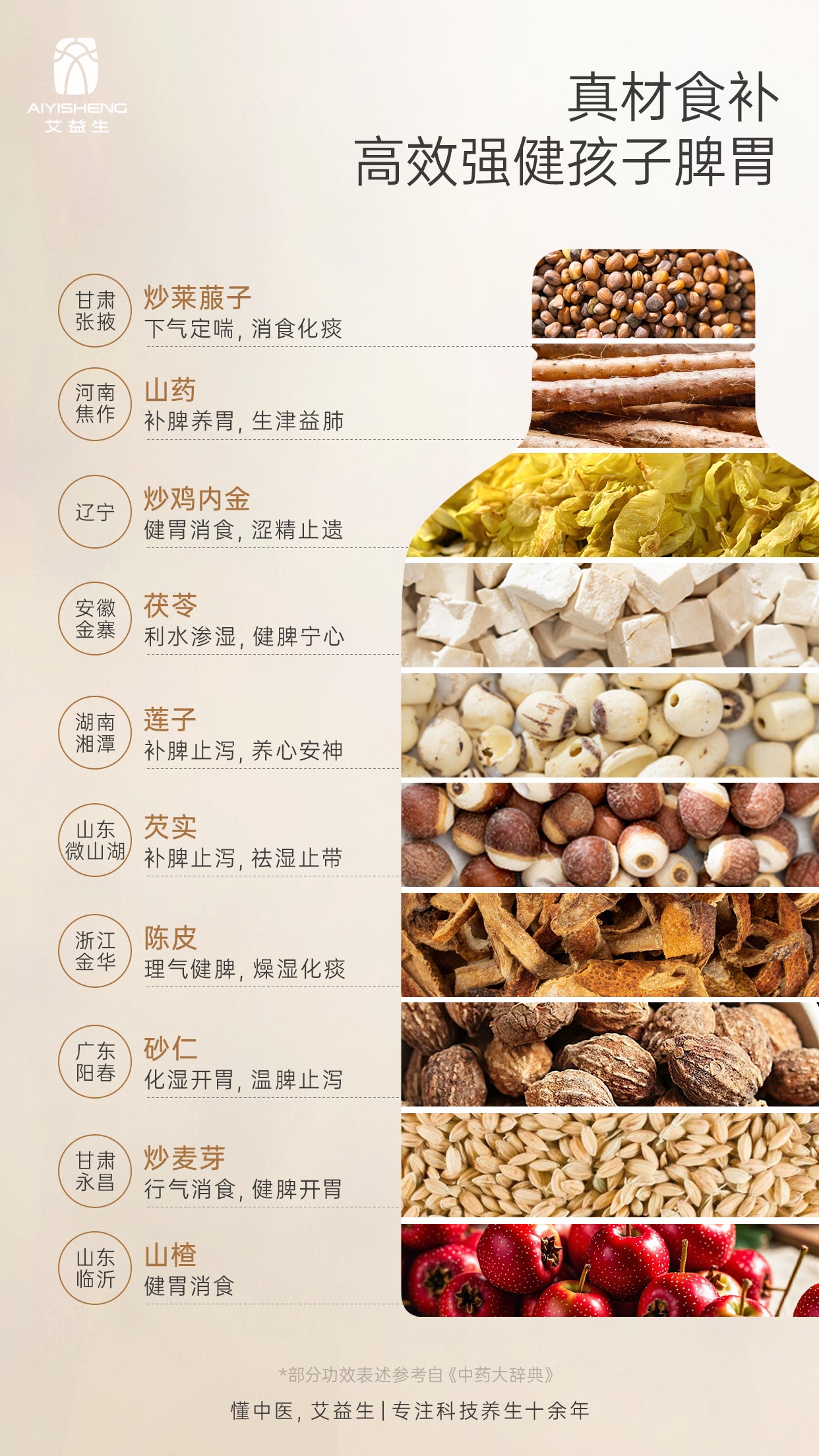 AYS Herbal Drink: Chinese Yam & Radish Seed 山藥萊菔子本草飲