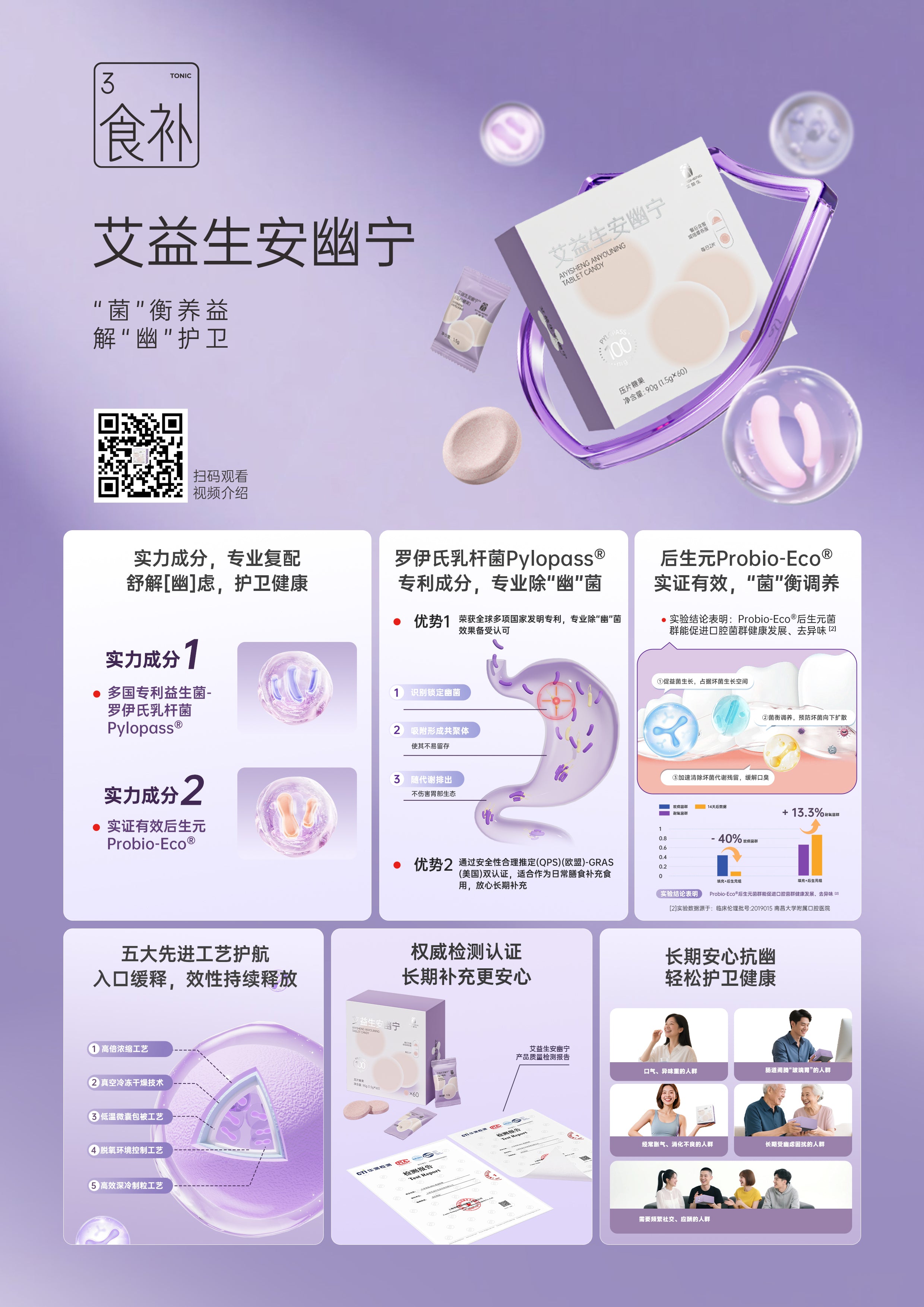 AYS Anyouning Tablet Candy 安幽宁