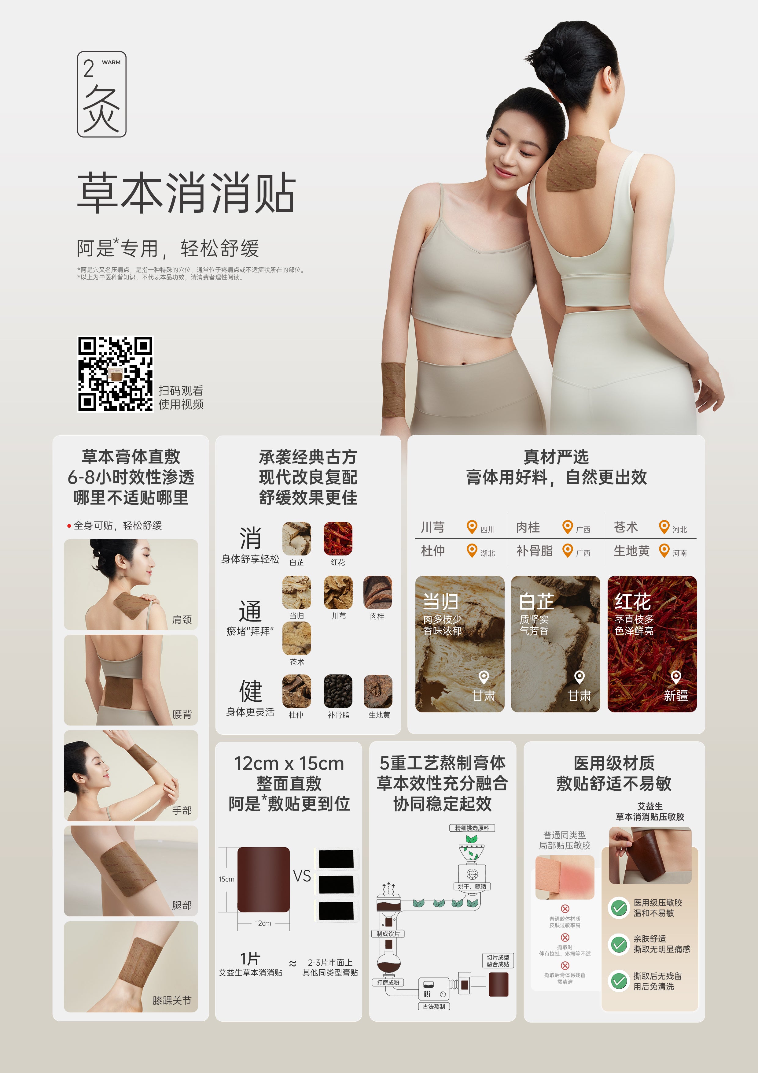 AYS Anti-Swelling Sticker 艾益生草本消消贴 (5PCS)